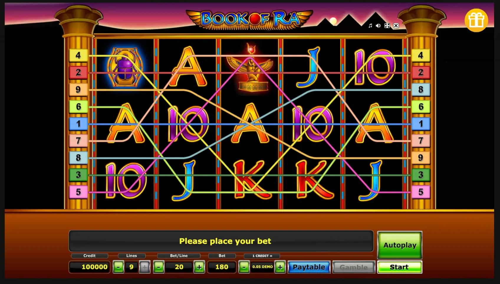 Bonusfunktionen und Extras bei Book of Ra